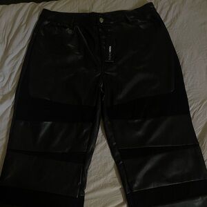 Fashion Nova Faux Leather Pants